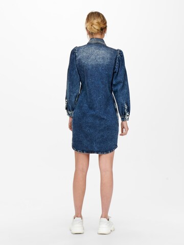 ONLY Shirt Dress 'Allie' in Blue