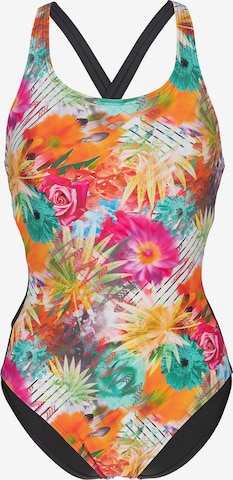 ARENA Bustier Shaping-badpak 'BODYLIFT PAOLA CRADLE' in Gemengde kleuren: voorkant