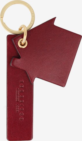 The Bridge Key Ring 'Duccio' in Red: front