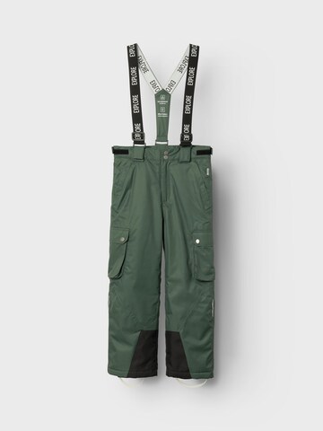 NAME IT Regular Sports trousers 'Slope' in Green