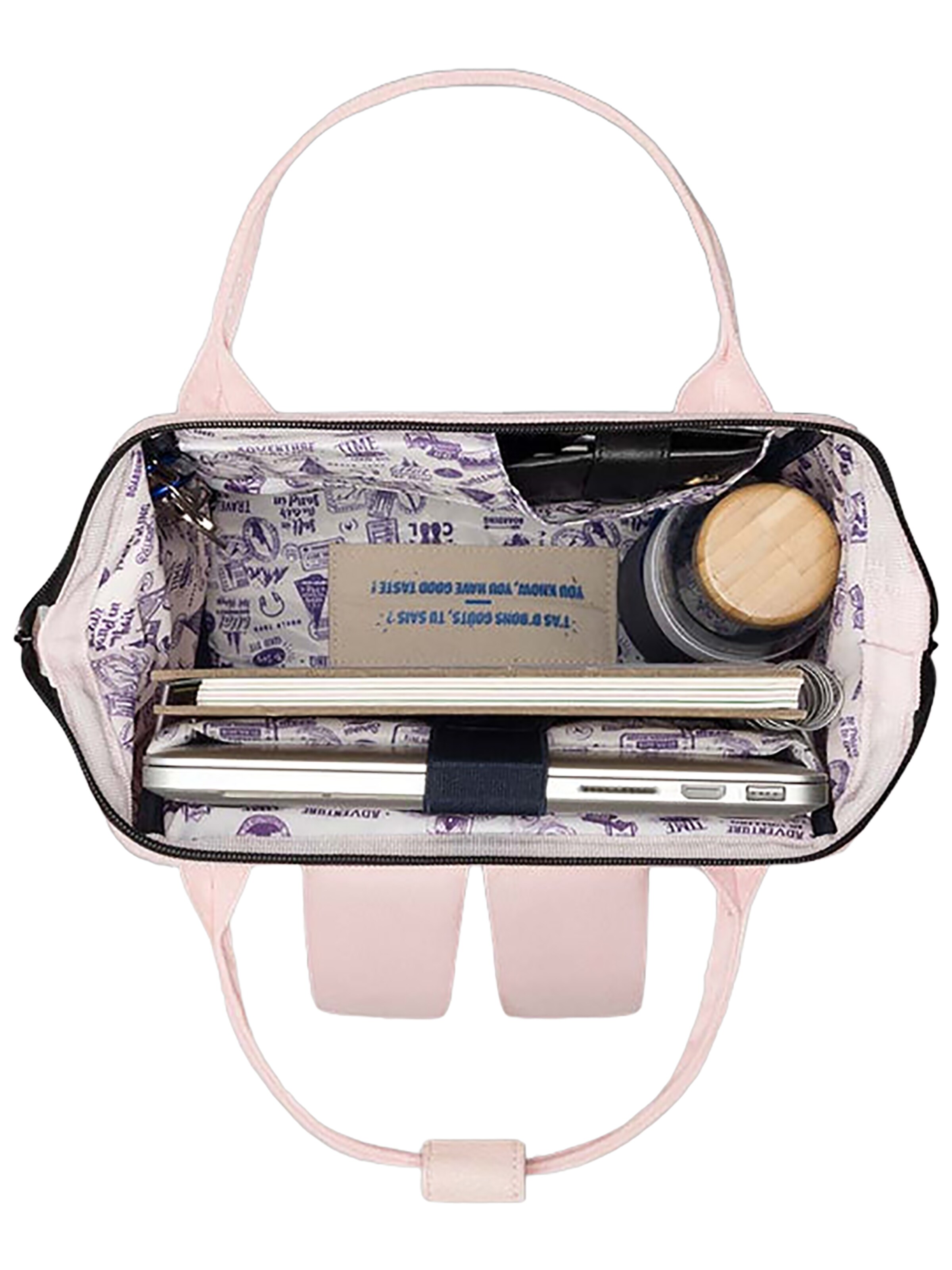 Cabaia Backpack 'Hanoi S' in Pink