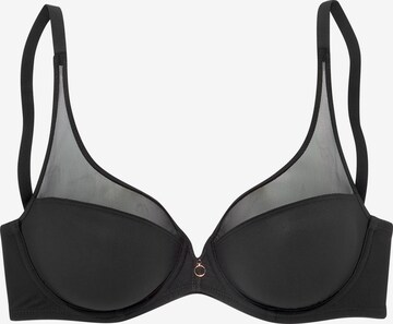 LASCANA Bra in Black: front