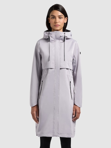 Cappotto di mezza stagione 'Manao2' di khujo in lilla: frontale