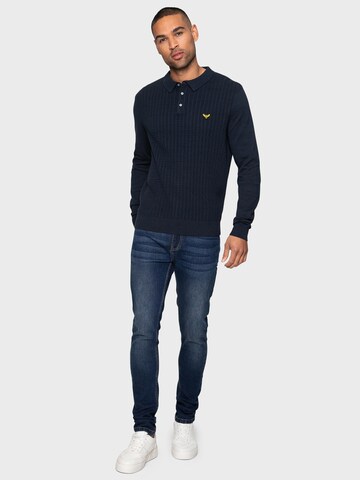 Threadbare Pullover 'Thorton' in Blau