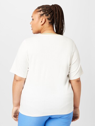 T-shirt Tom Tailor Women + en blanc