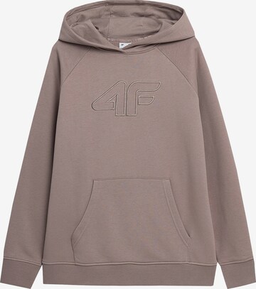 4F Sportsweatshirt 'F0765' i beige: forside