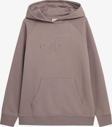 4F Athletic Sweatshirt 'F0765' in Beige: front