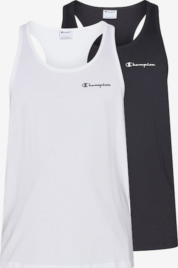 Marškinėliai iš Champion Authentic Athletic Apparel, spalva – juoda / balta, Prekių apžvalga