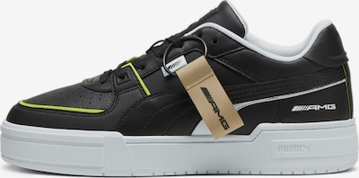 PUMA Sneakers laag 'AMG CA Pro' in de kleur Beige / Neongroen / Zwart / Wit, Productweergave