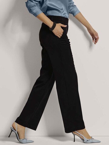 MADELEINE Loosefit Broek in Zwart