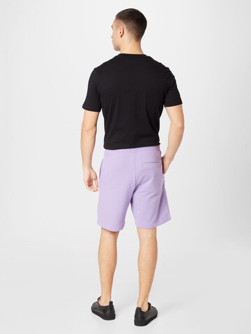 Regular Pantalon 'Diz' HUGO en violet