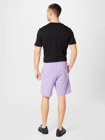 purpurinė HUGO Standartinis Kelnės 'Diz'