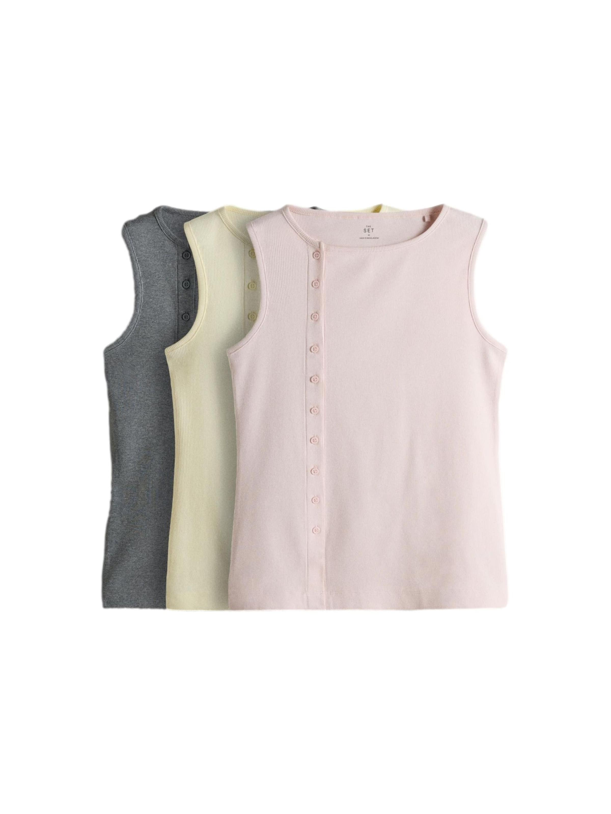 The Set Top in Gelb: Vorderseite