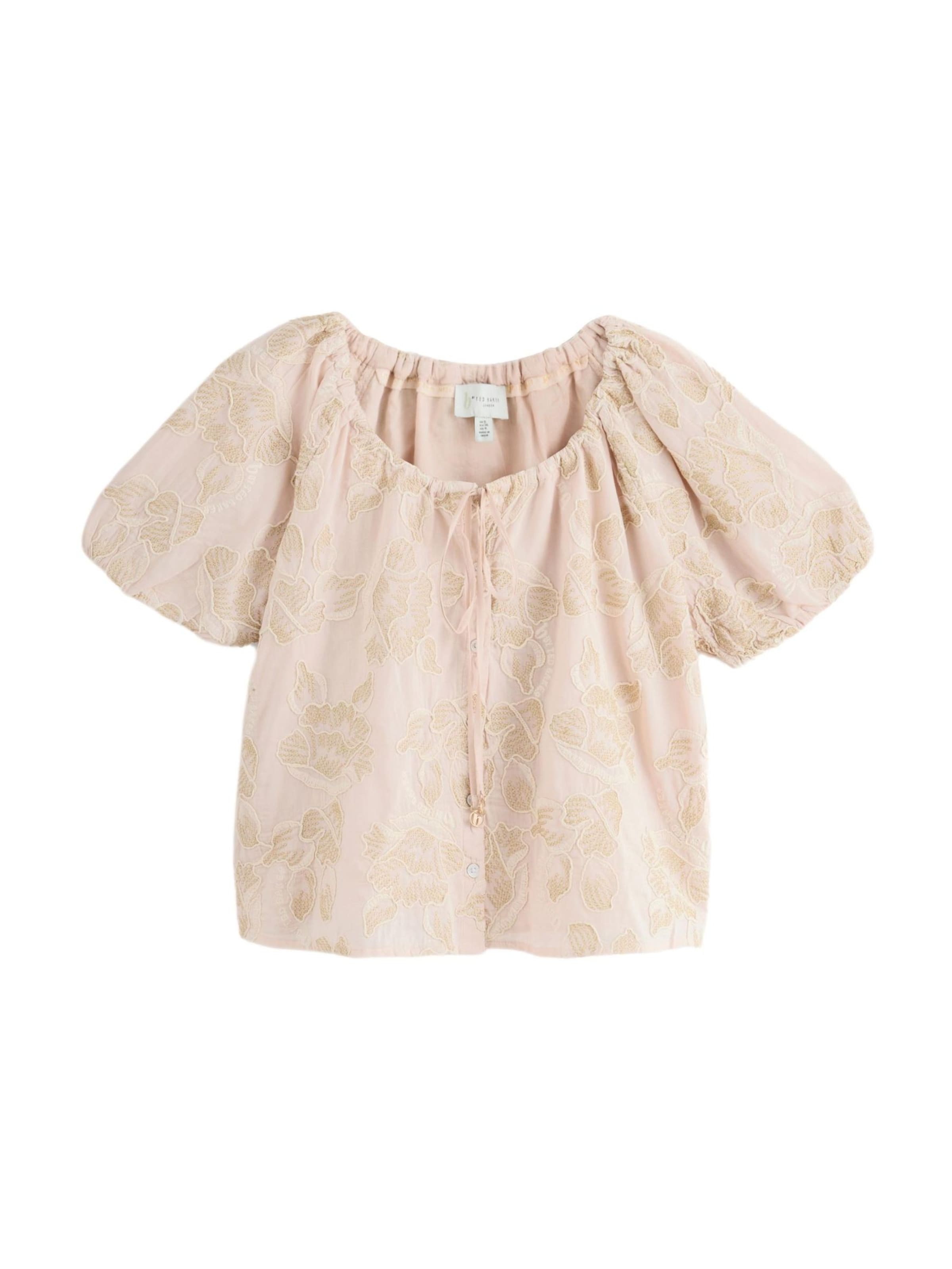 B by Ted Baker Bluse in Beige: Vorderseite