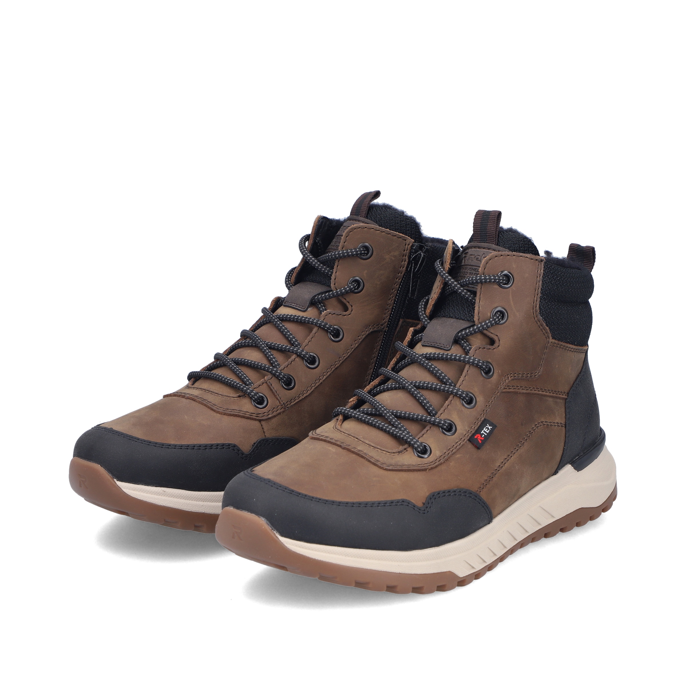 Chaussure à lacets 'U0110' Rieker en marron