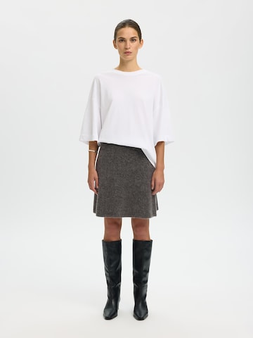 SELECTED Skirt 'SLFLULU' in Grey