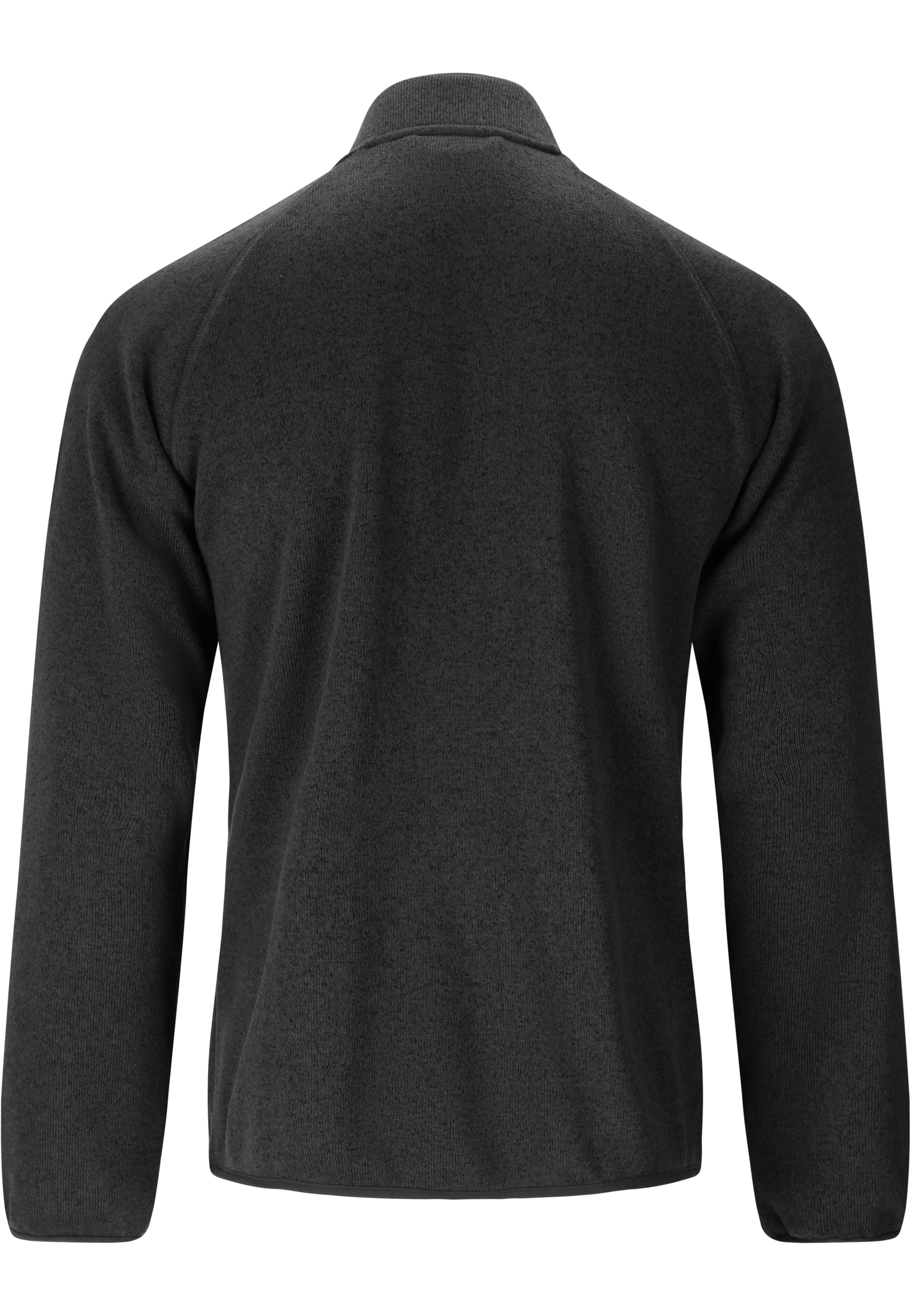 Whistler Athletic fleece jacket 'Wolven' in Black