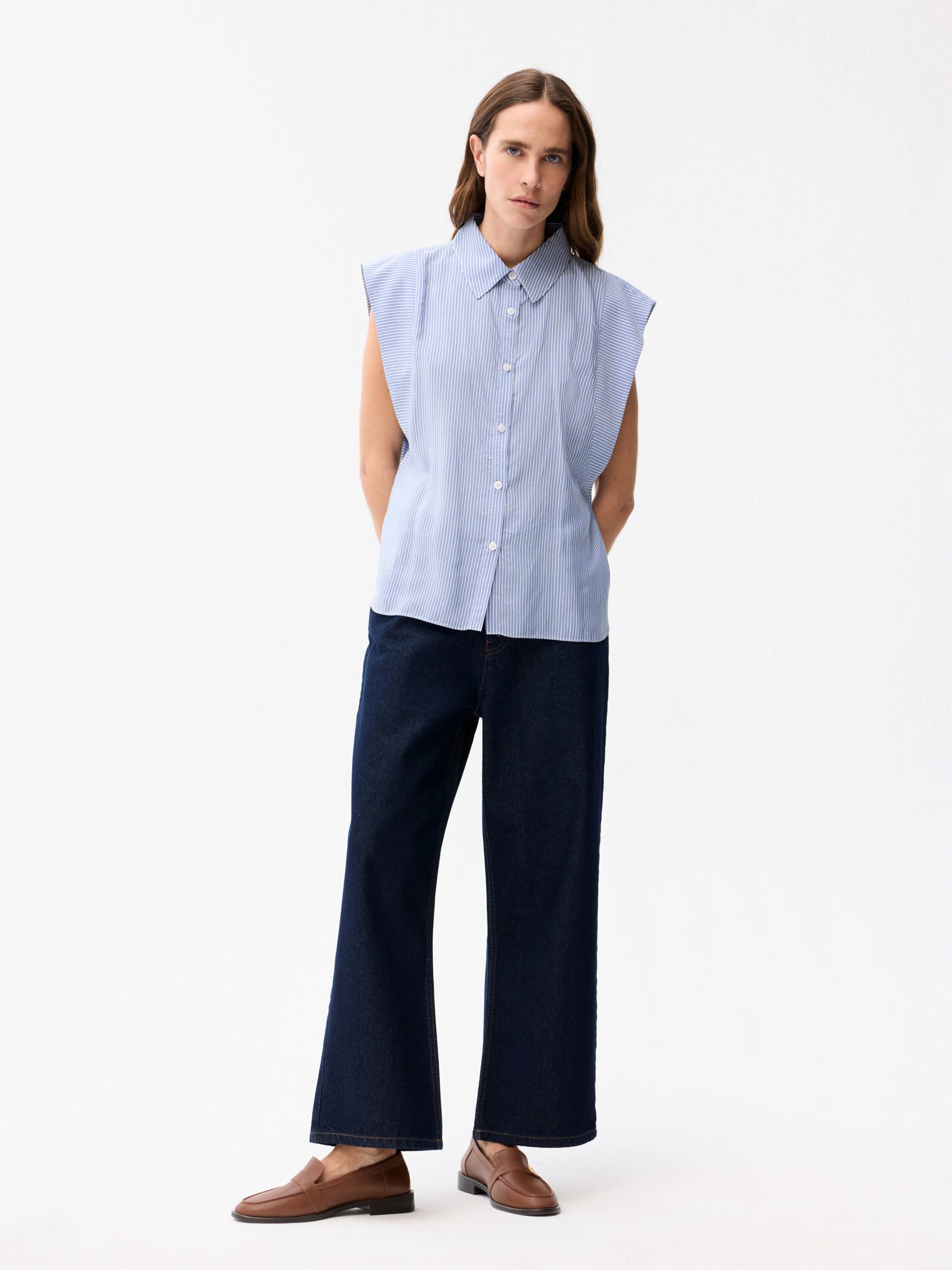 T-shirt adl en bleu