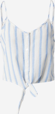 Top 'Caro' di ONLY in bianco: frontale