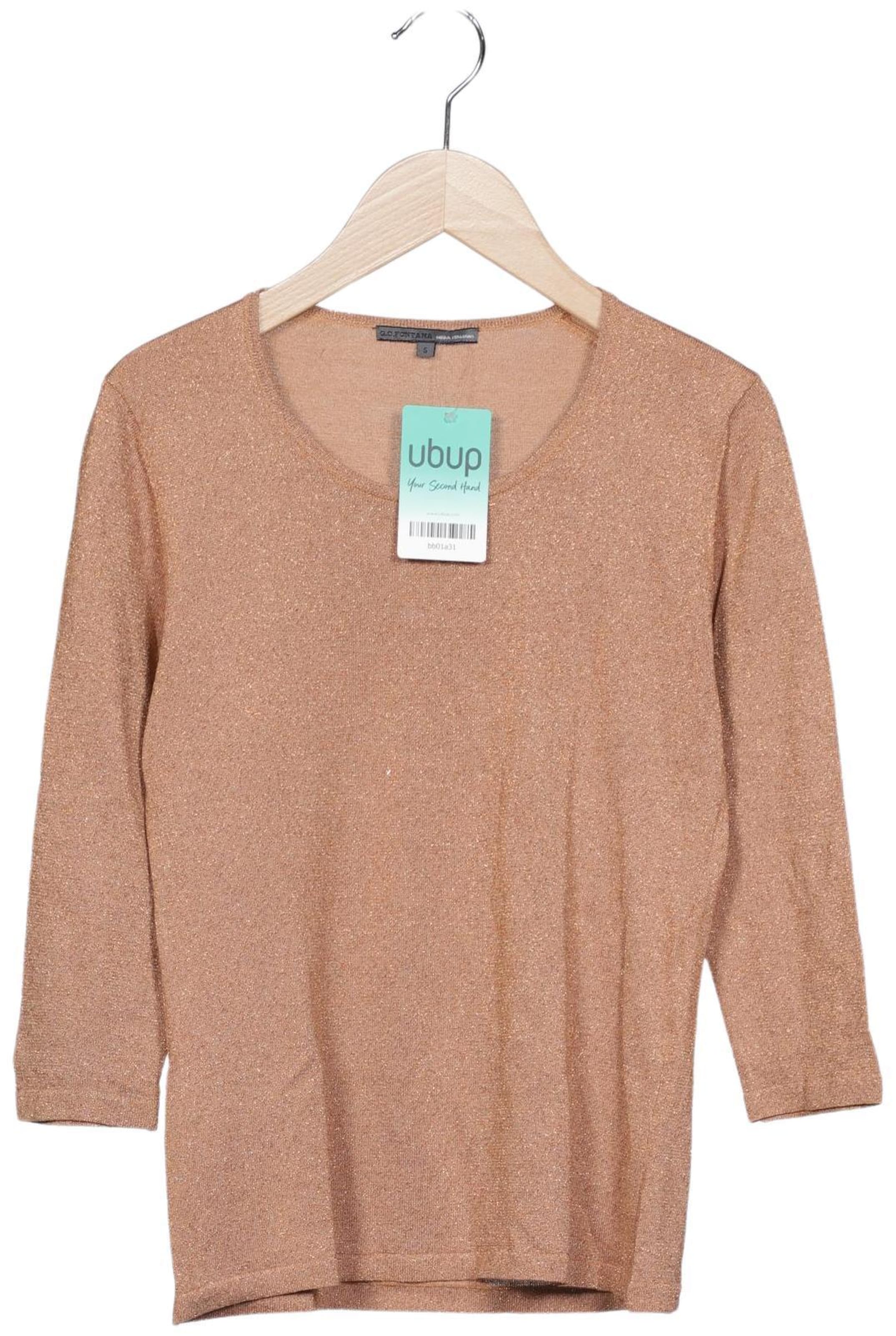 Fontana Clothing Gc Fontana Strickjacke GC FONTANA Schwarz Braun