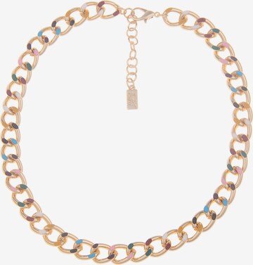 Leslii Necklace in Gold: front