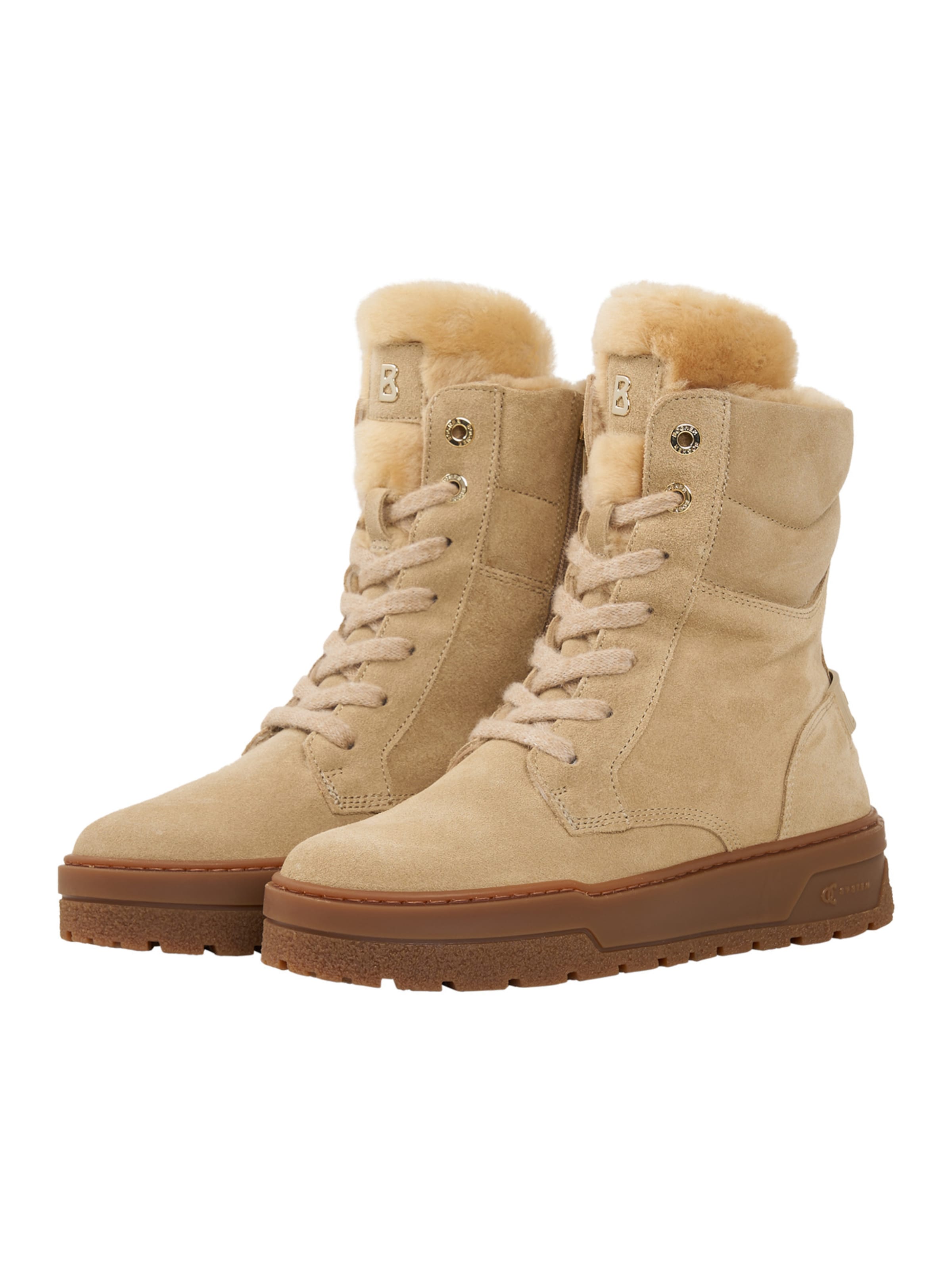 BOGNER Schnürboots 'Calgary' in Beige: Vorderseite