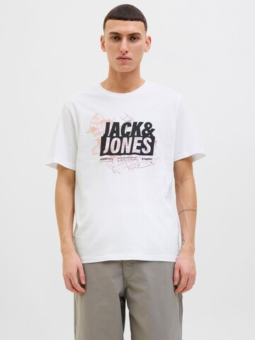 JACK & JONES Bluser & t-shirts i hvid: forside