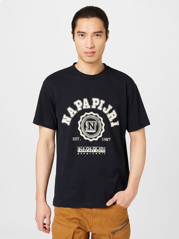NAPAPIJRI - Camiseta 'QUITO' en negro: frente