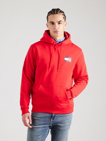 Tommy Jeans Sweatshirt in Red: front