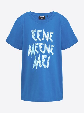 ABOUT YOU x StayKid Shirt 'KARTOFFELBREI' in Blauw: voorkant