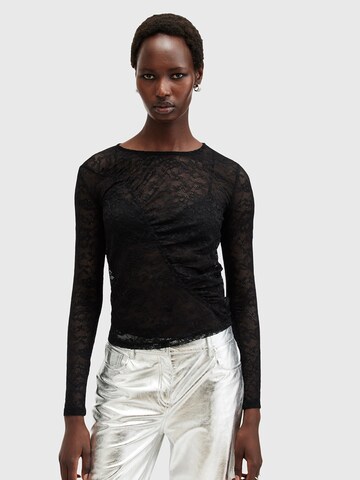 Maglietta 'EDANA' di AllSaints in nero: frontale