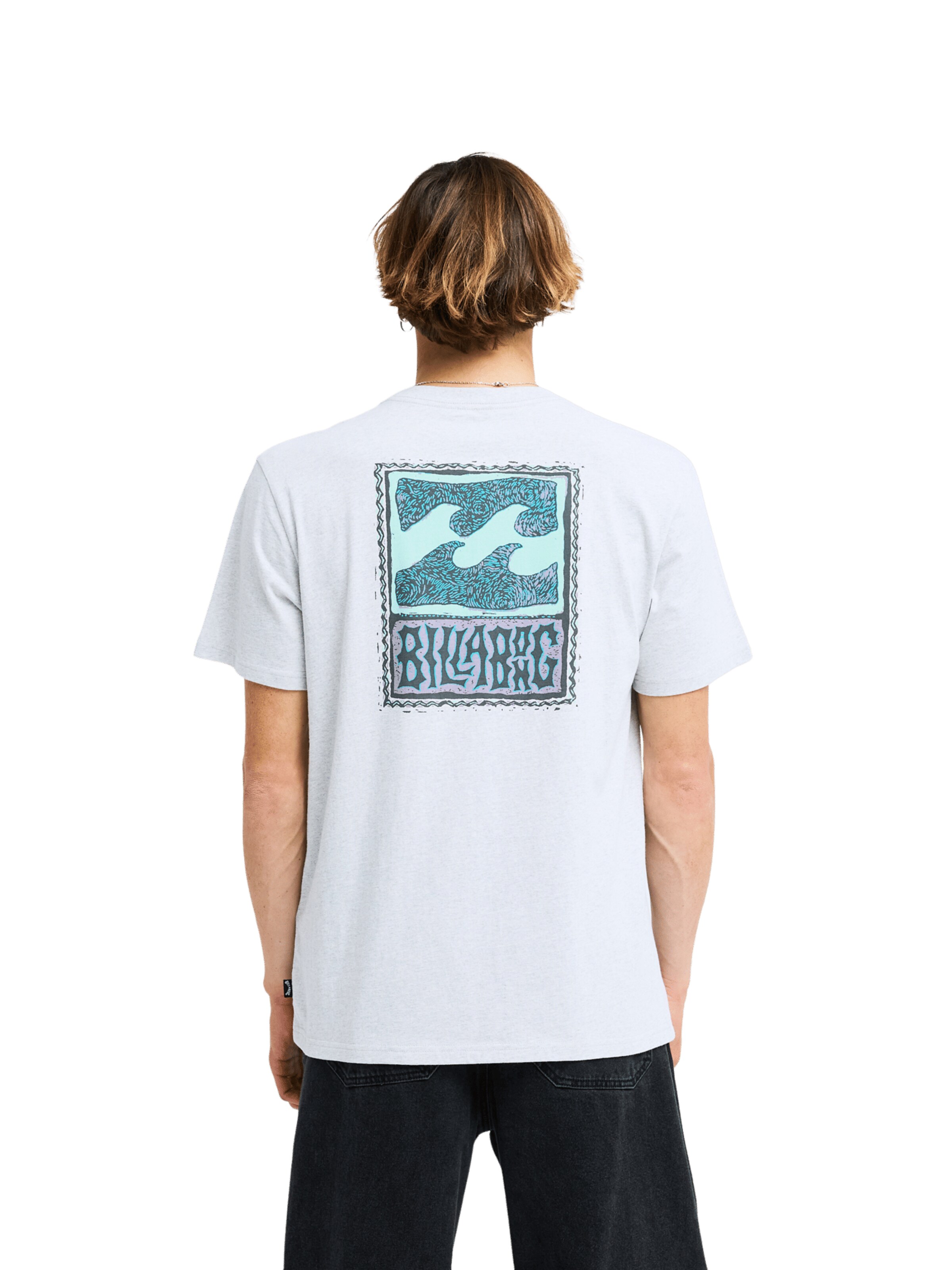 BILLABONG T-Shirt in Grau: Vorderseite