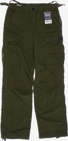 Superdry Pants in S in Green: front