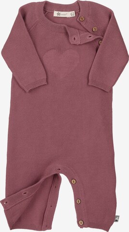 STERNTALER Regular Dungarees in Pink: front