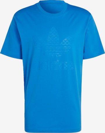 T-Shirt ADIDAS ORIGINALS en bleu : devant