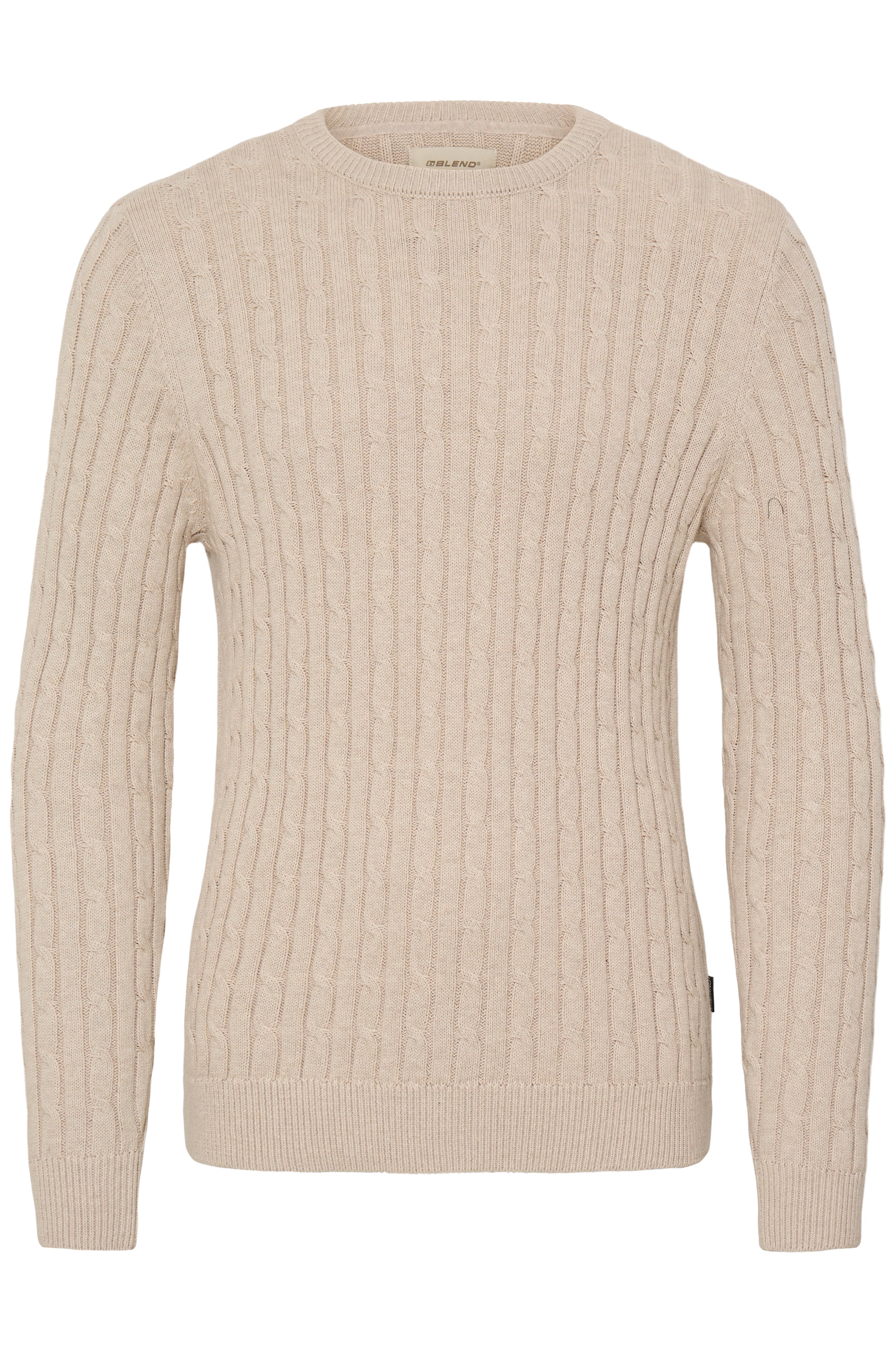 BLEND - Jersey 'BHCURT' en beige: frente
