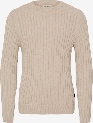 BLEND - Jersey 'BHCURT' en beige: frente