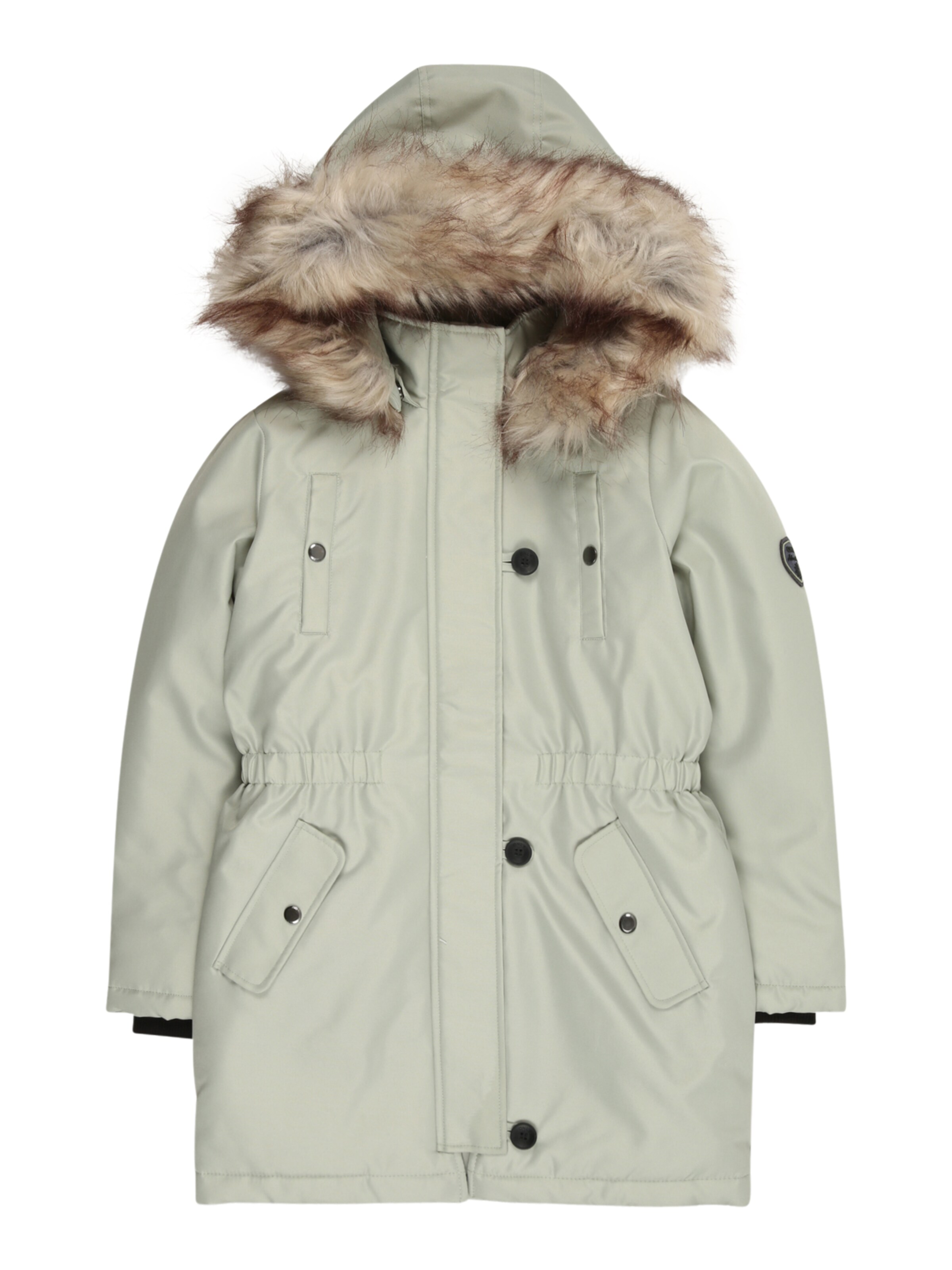 ONLY GIRLS Winterjas 'KOGIRIS' in Groen: voorkant