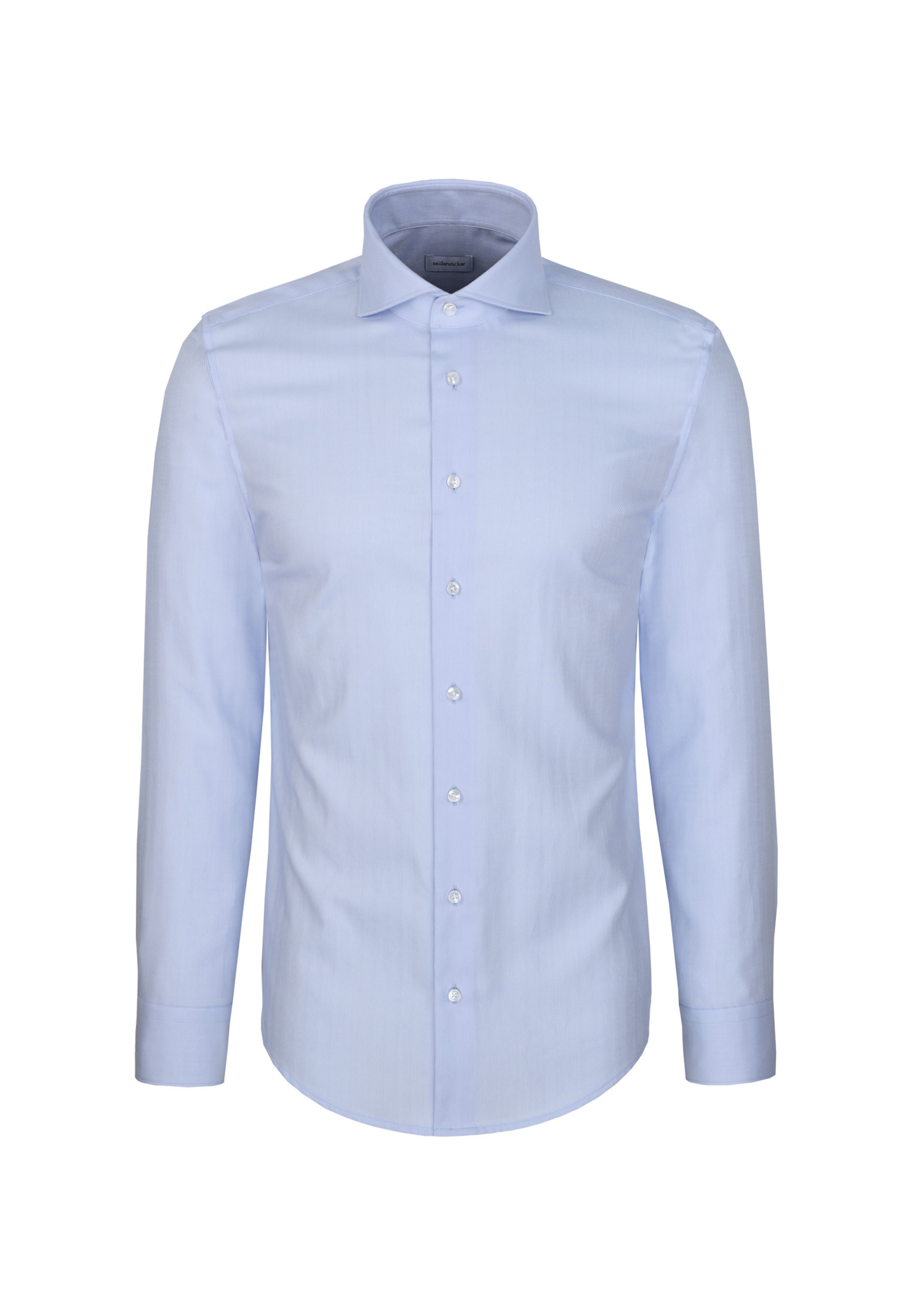 Coupe slim Chemise business SEIDENSTICKER en bleu : devant