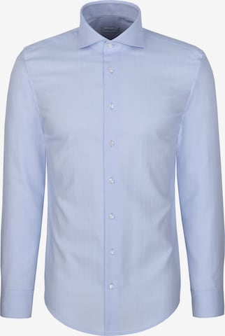 Chemise business SEIDENSTICKER en bleu : devant