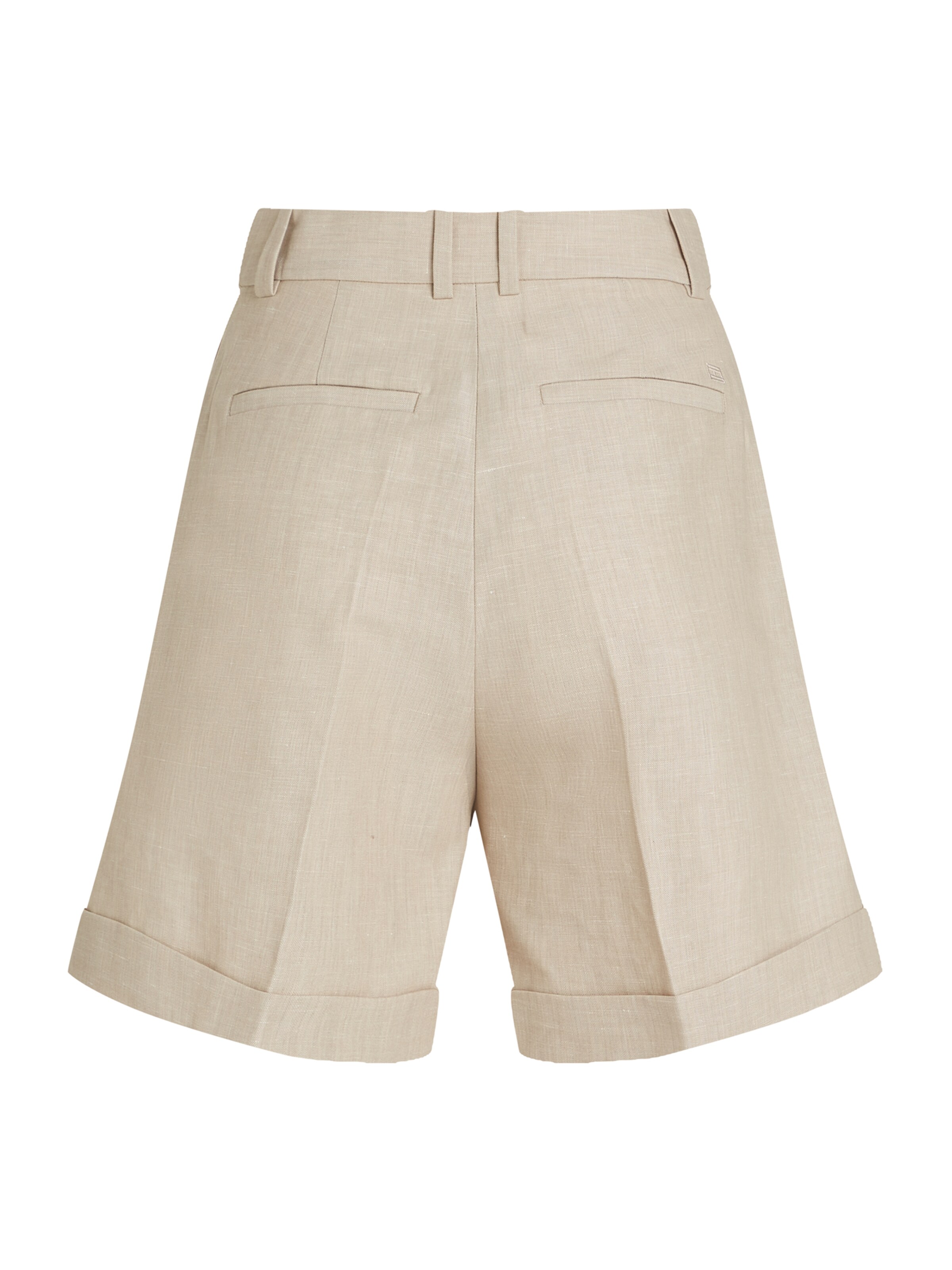 TOMMY HILFIGER regular Παντελόνι πλισέ σε μπεζ