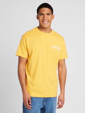 NAPAPIJRI Shirt 'FABER' in Yellow