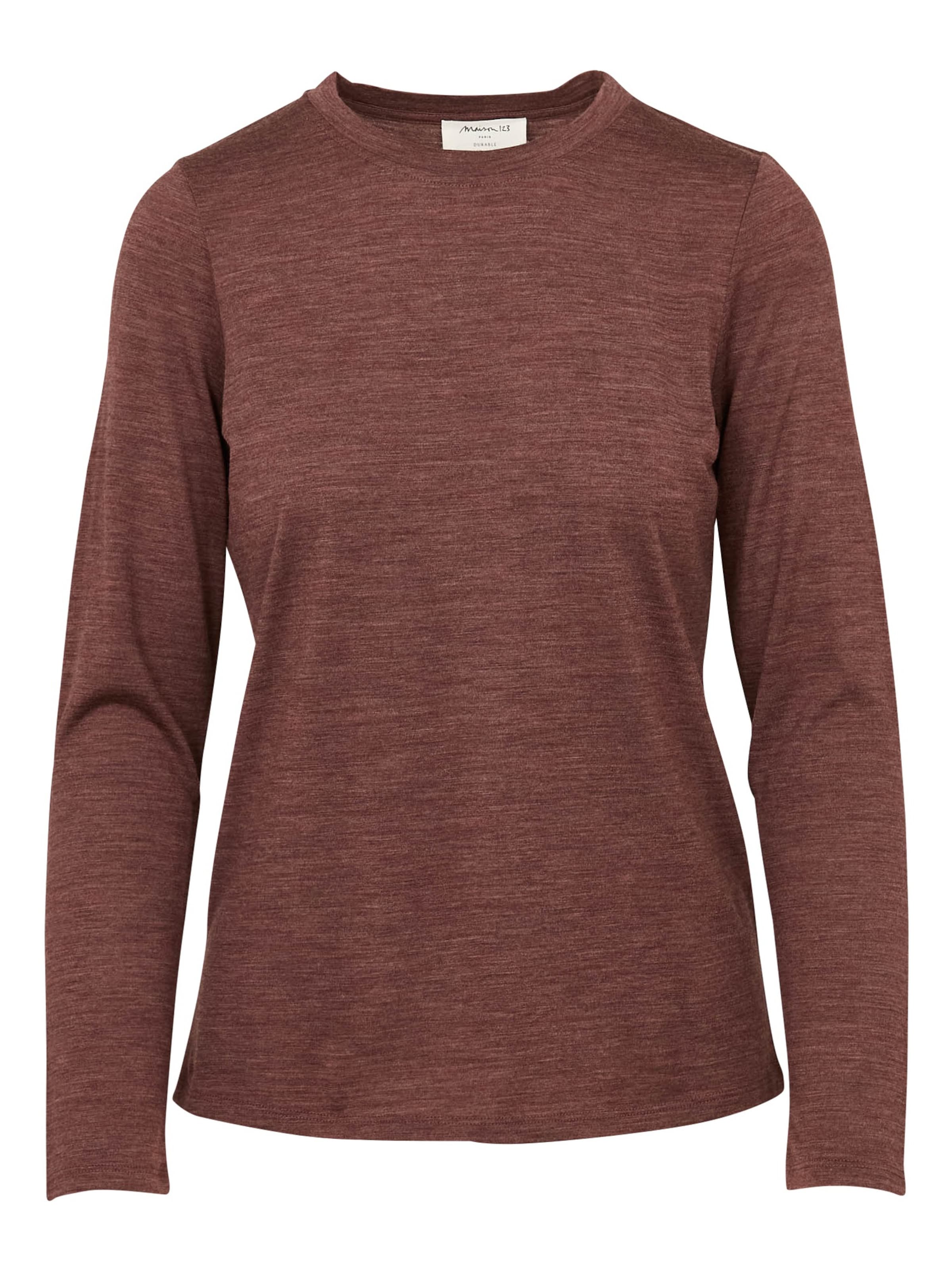 Maison 123 Shirt 'FAUSTINE' in Lila: Vorderseite