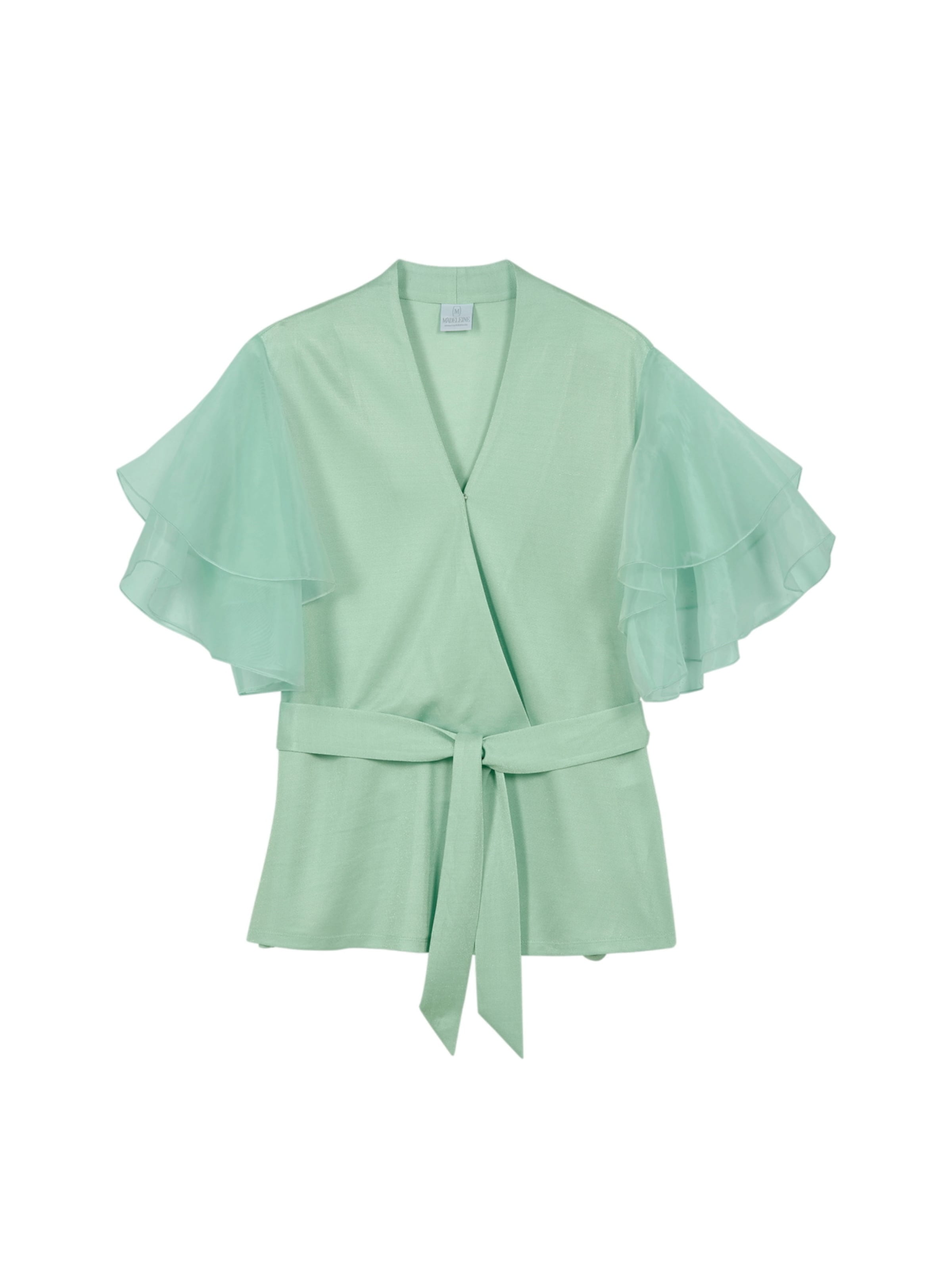 Chemisier MADELEINE en vert : devant