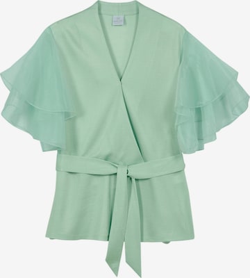 Chemisier MADELEINE en vert : devant