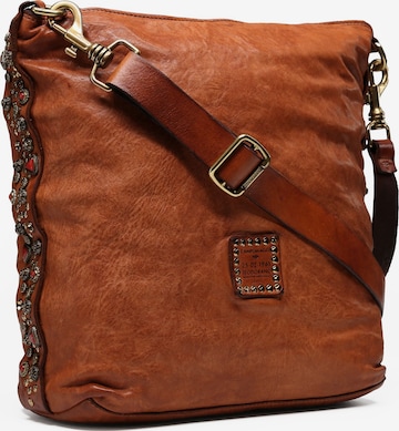 Campomaggi Schultertasche 'Nunzia' in Braun: Vorderseite