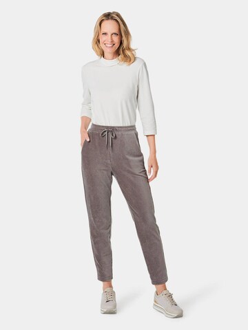 Regular Pantalon Goldner en marron