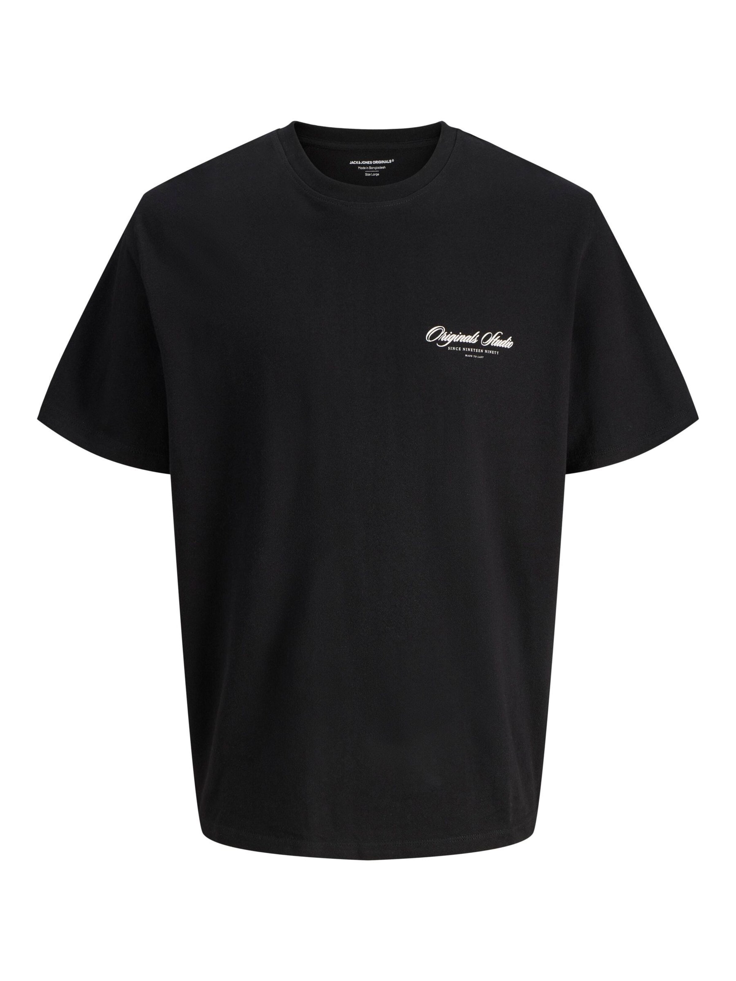 T-Shirt JACK & JONES en noir : devant