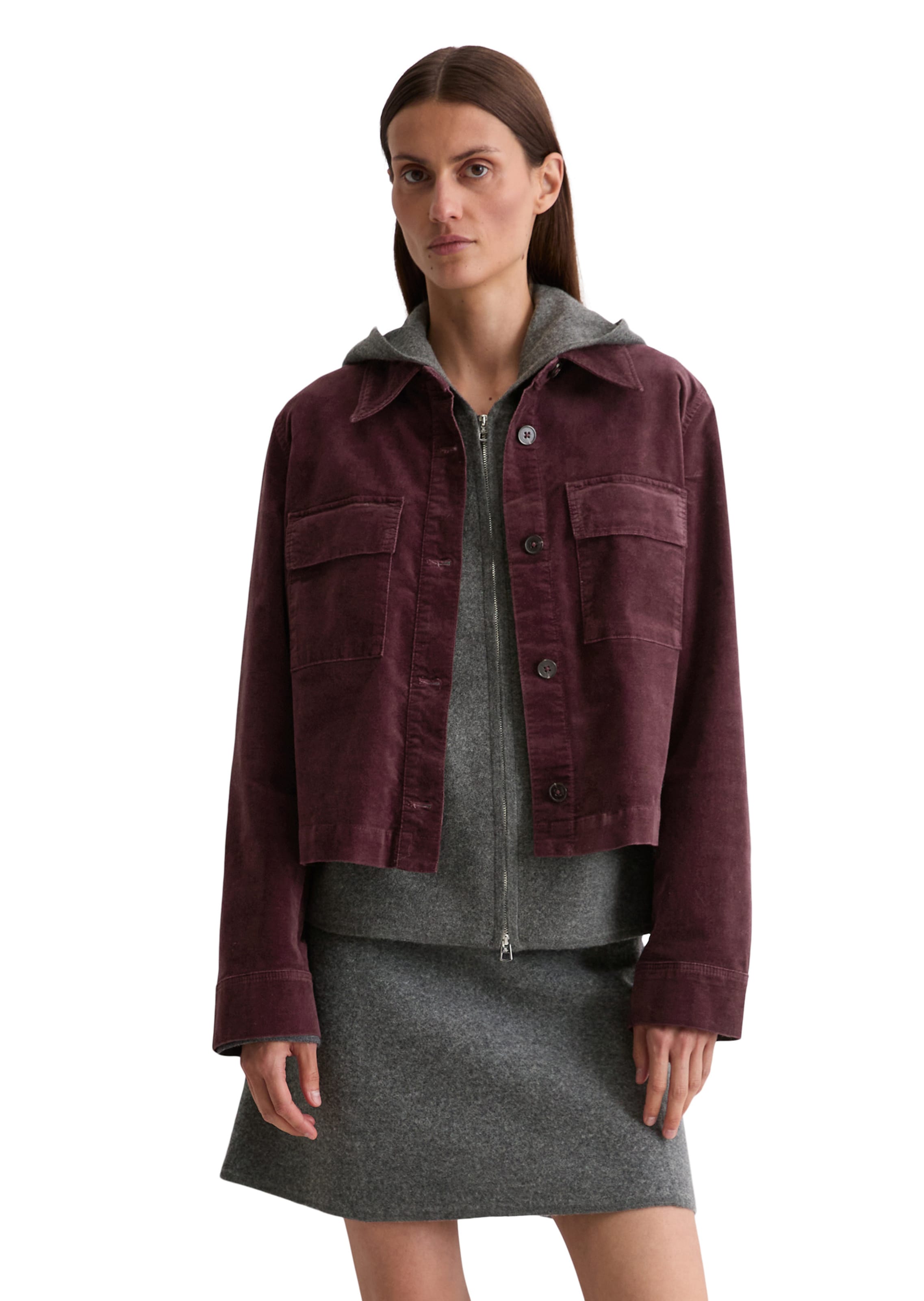 Marc O'Polo Between-season jacket in Red: front