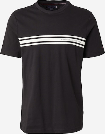 TOMMY HILFIGER Shirt in Zwart: voorkant
